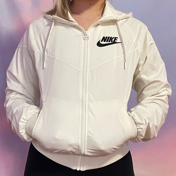 Nike Windrunner Jacket White - Picture 6 of 13